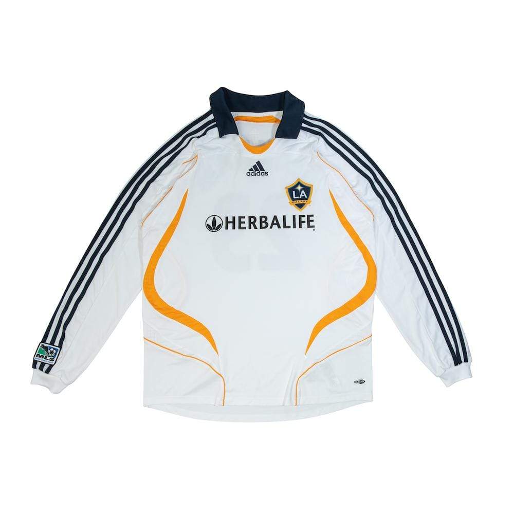 Football Shirt Collective 2007-08 LA Galaxy LS home shirt Beckham 23 (Excellent)