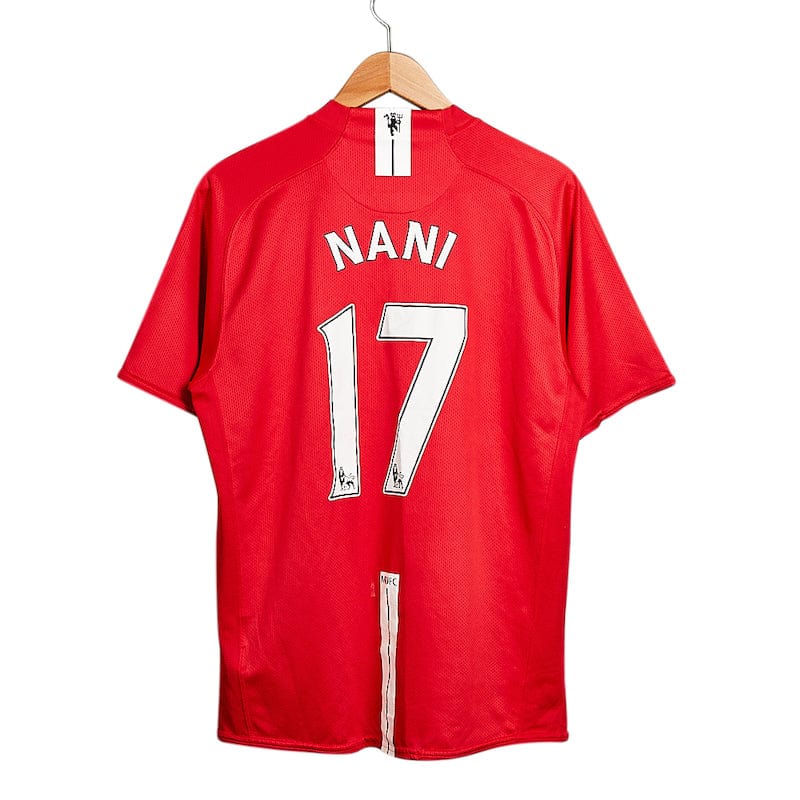 2007 Manchester United Nike Home Shirt NANI 17 L (Excellent)