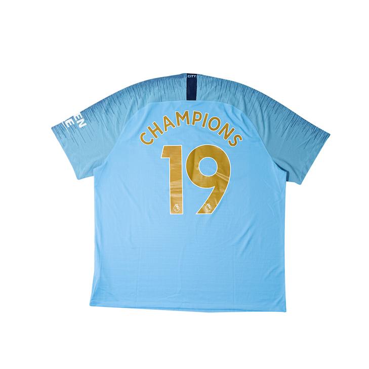 2018-19 Manchester City CHAMPIONS player issue Home Shirt XXL