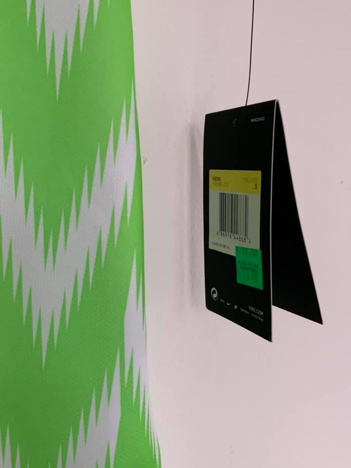 Football Shirt Collective 2018 Nigeria home shirt S BNWT