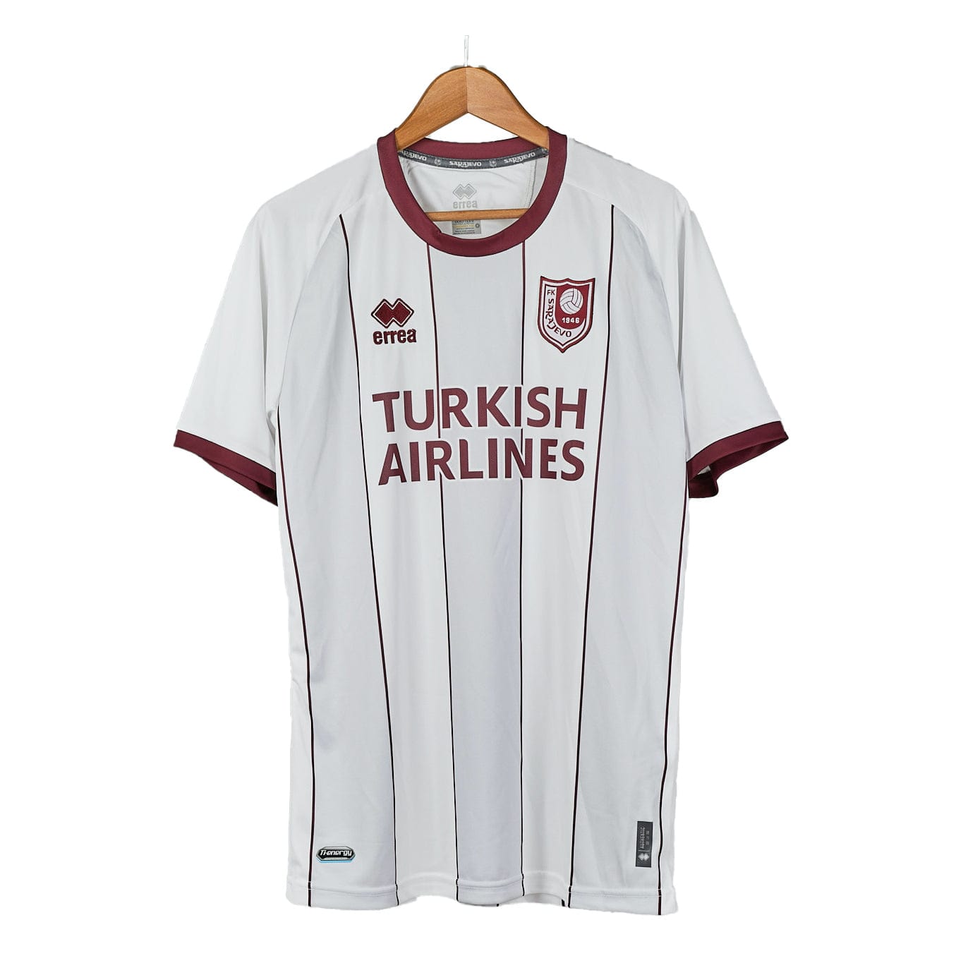Football Shirt Collective 2022-23 FK Sarajevo away Errea football shirt (BNIB)