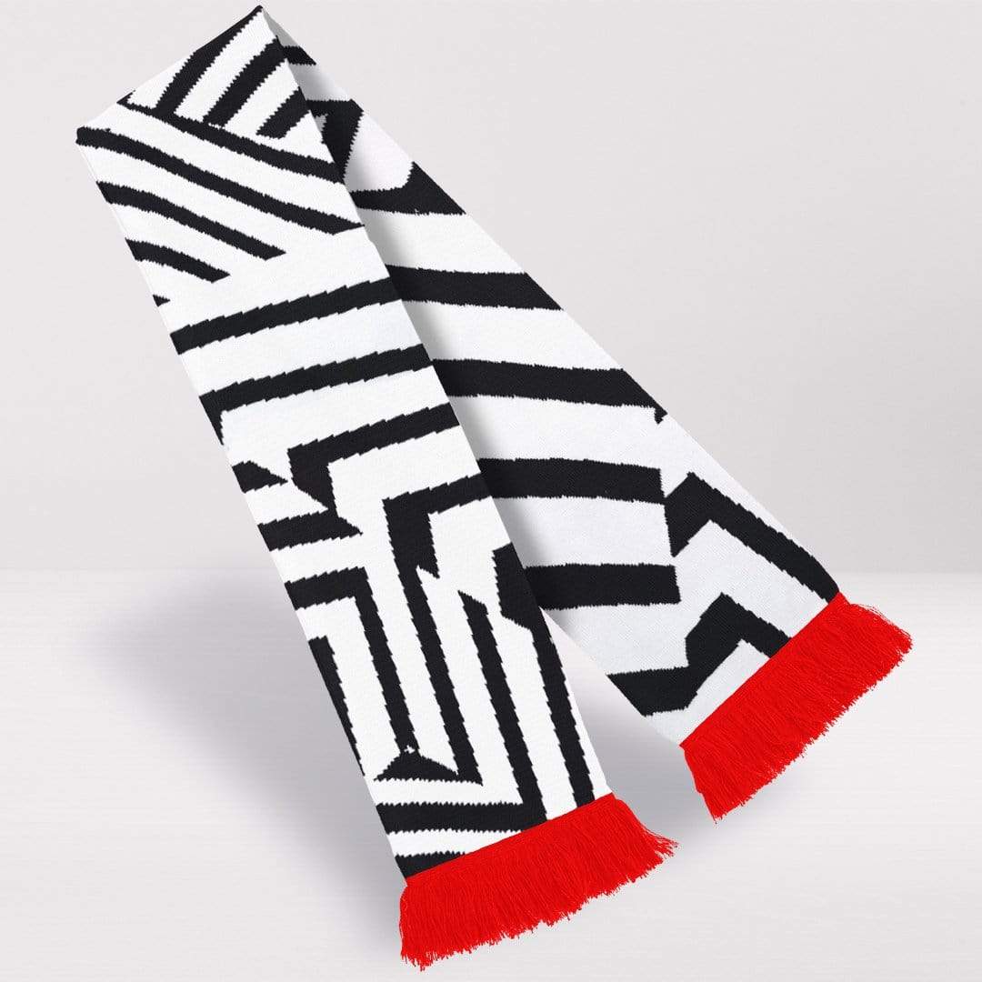 Fans Favourite Manchester United Zebra Football Scarf - 2020-'21 Third