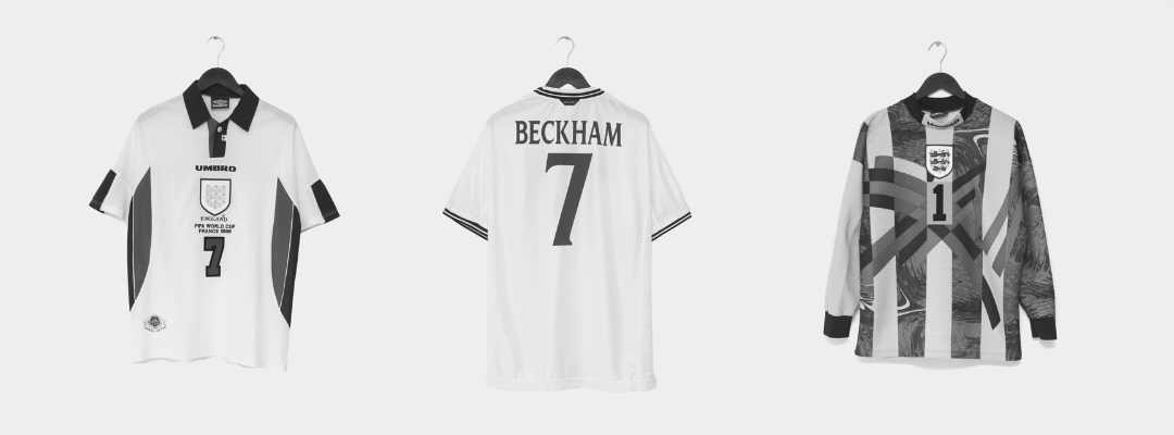 Greatest ever England shirts