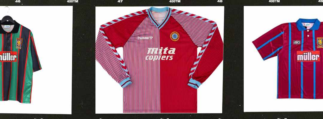 Authentic Aston Villa shirts