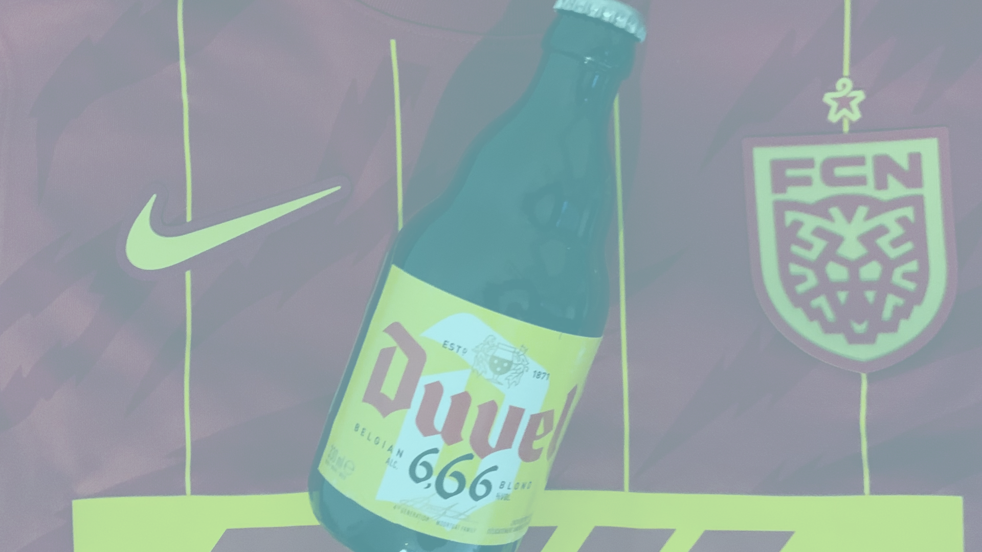 Beers as Football Shirts