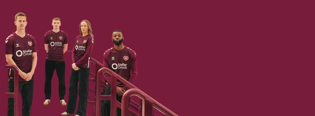 2025 Hearts home shirt