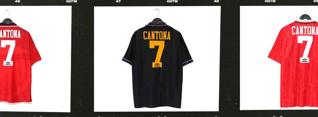 Authentic Eric Cantona shirts
