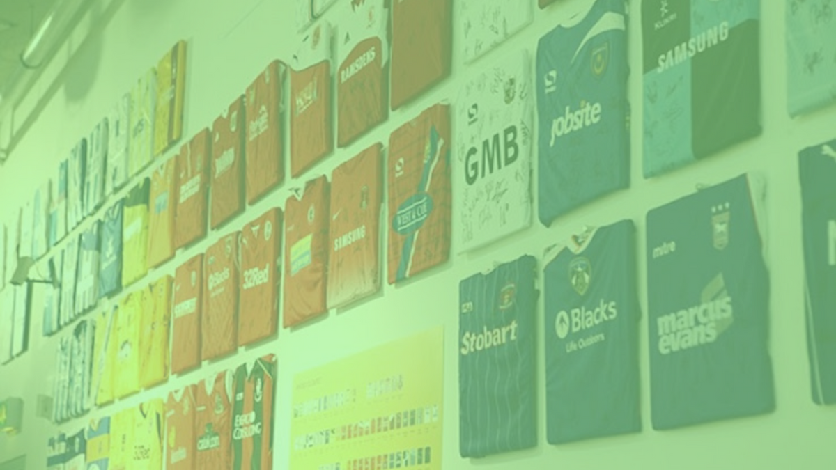 How to display football shirts