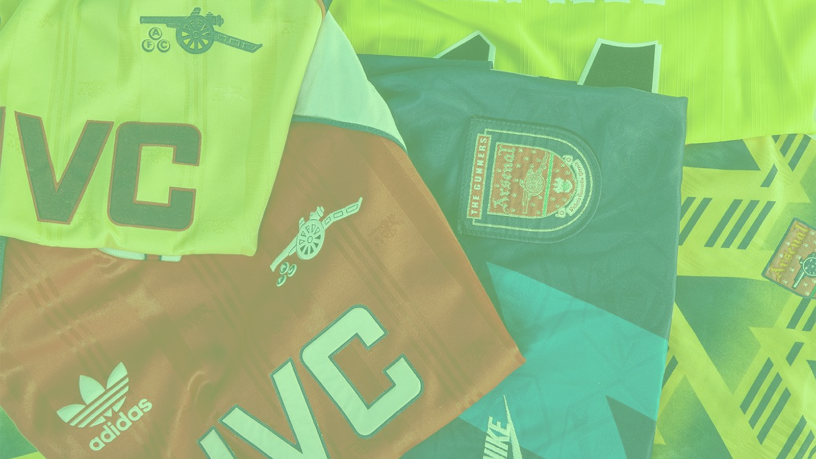 Arsenal's top 10 away & third kits of the Premier League era
