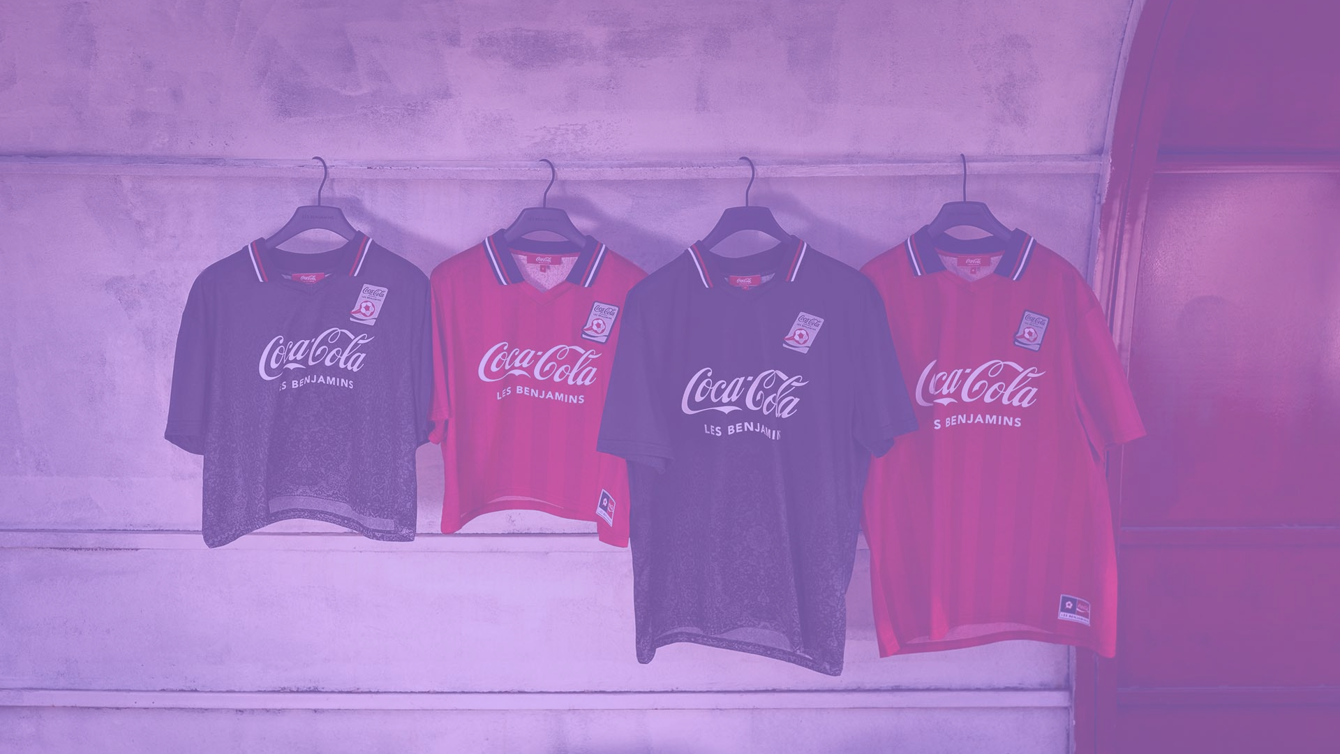 Les Benjamins reminded us of Coca Cola sponsors