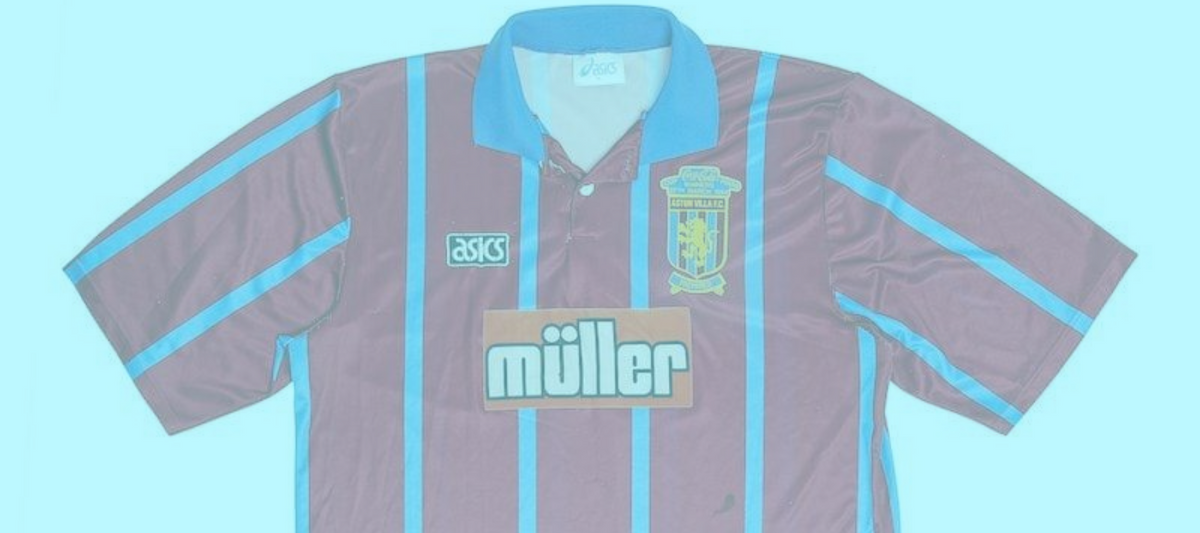 My first Aston Villa football shirt by Matt Whitehouse