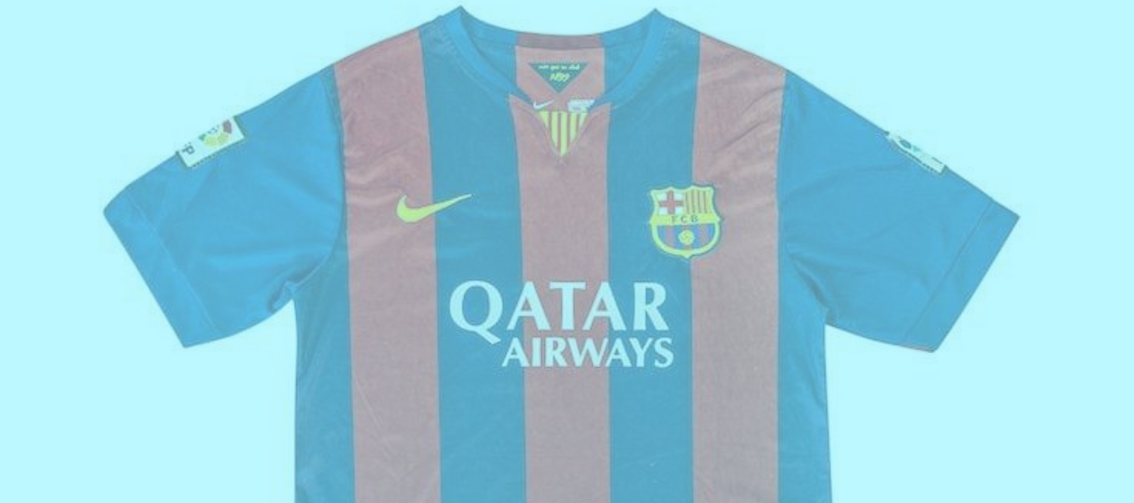 My favourite Barcelona football shirt by Renato Silva Gonçalves