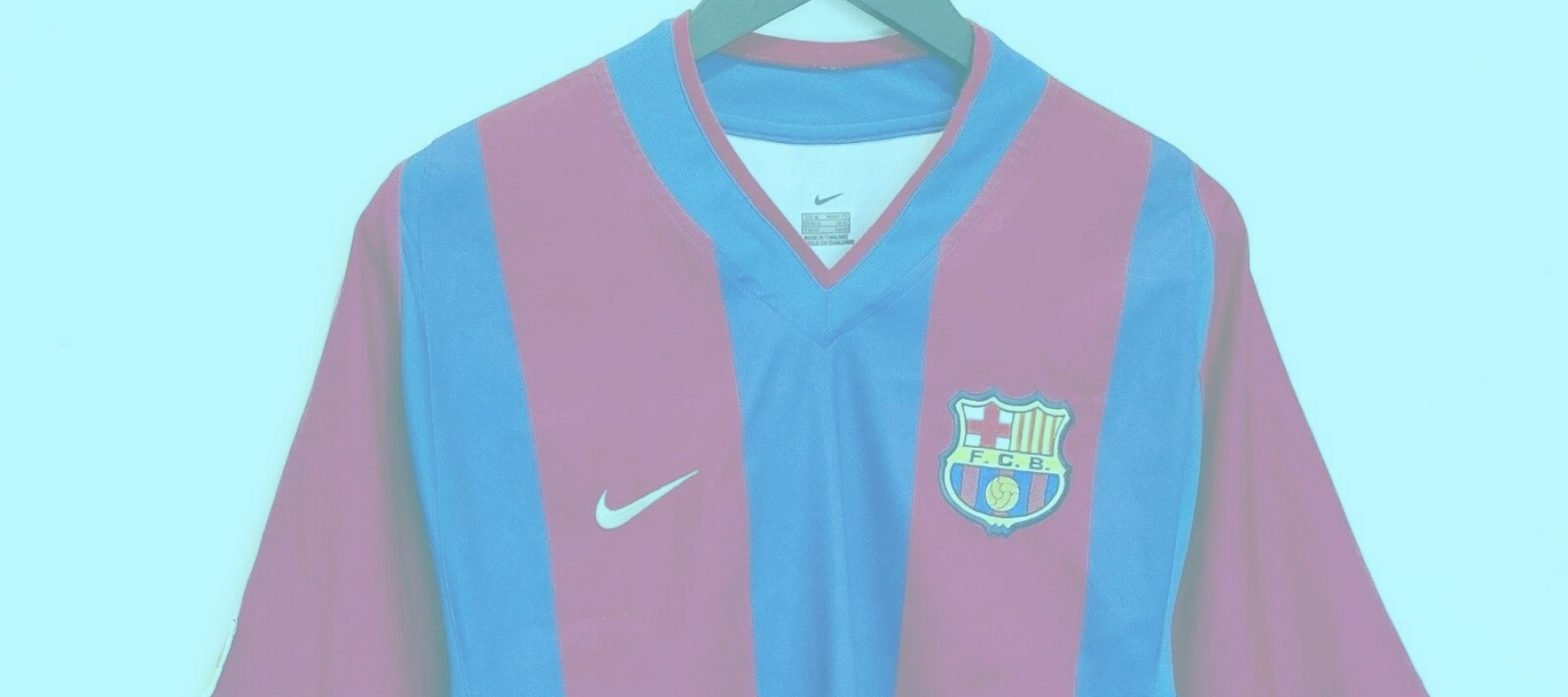 My first Barcelona football shirt by Shinjae Lee