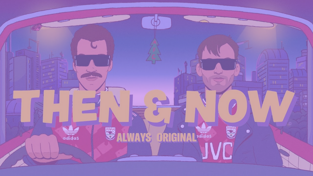 Arsenal Then & Now: The best adidas advert ever