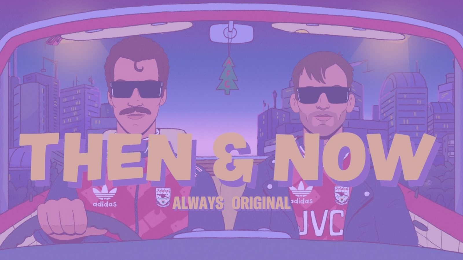 Arsenal players past and present feature in 90s-inspired video to  re-release iconic 'bruised banana' kit as part of new adidas Originals  collection