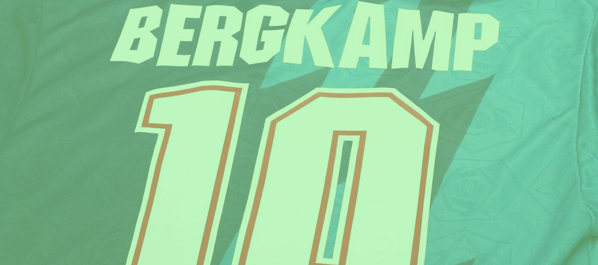 The most popular vintage Arsenal football shirts (with namesets)