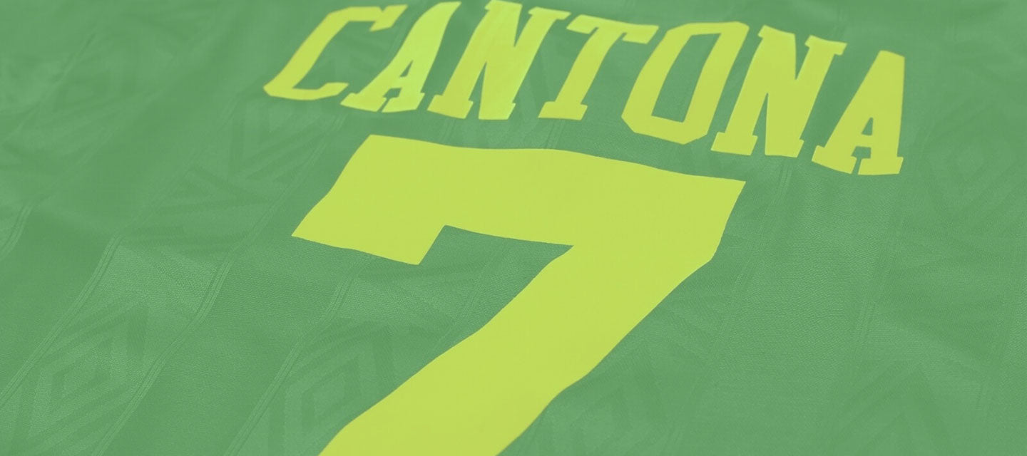 The most popular vintage Manchester United football shirt namesets