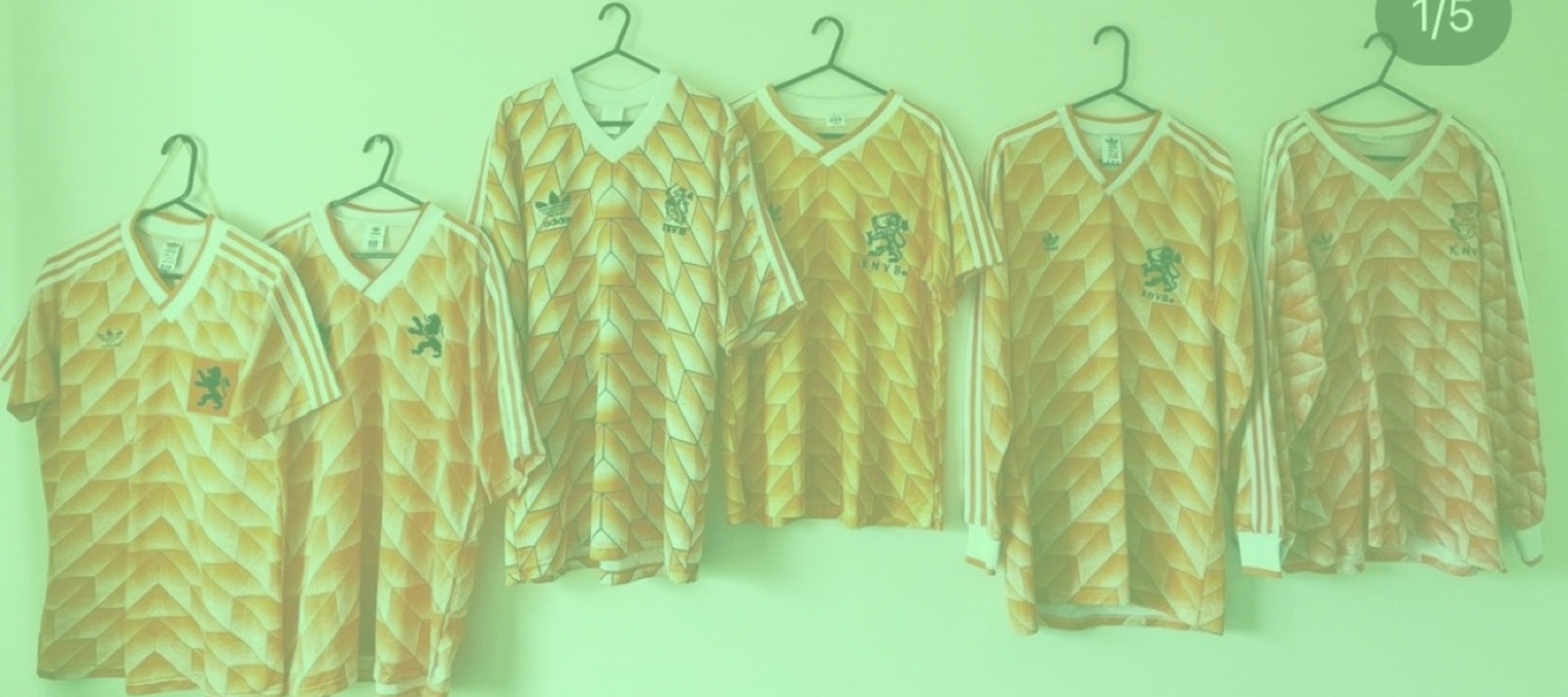 dutch football shirt 1988