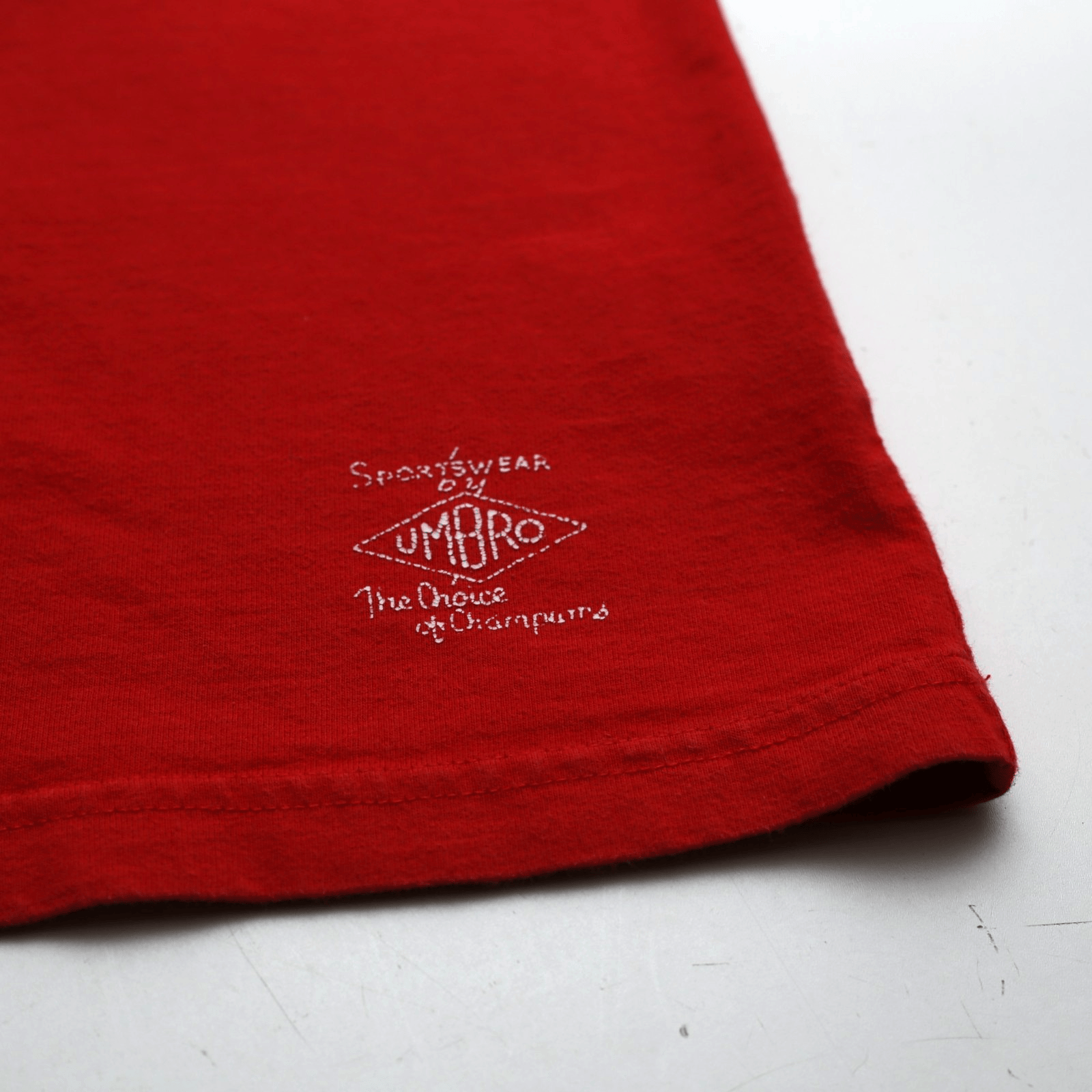 1956/57 Champions Manchester United Retro Umbro Home Football Shirt (L)