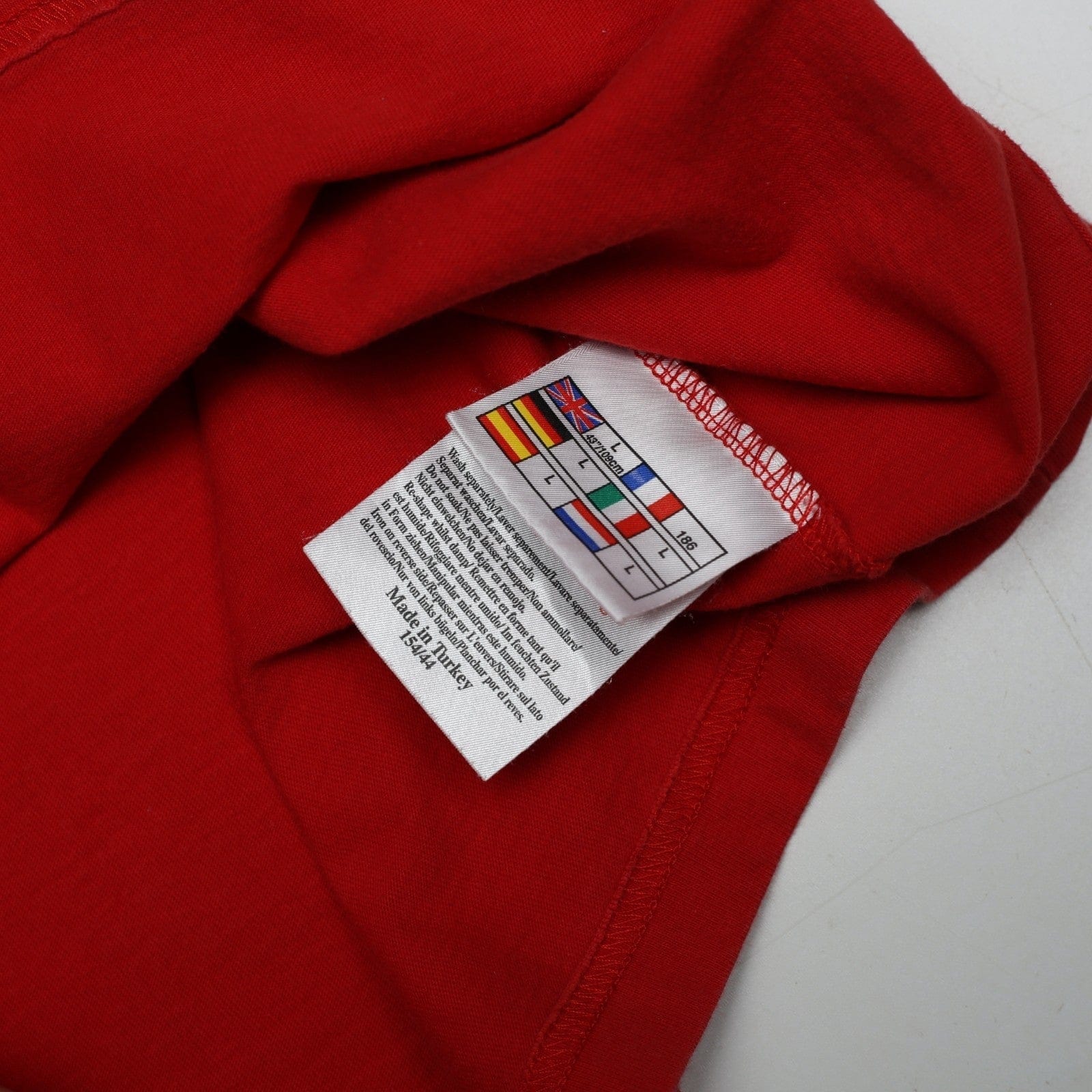 1956/57 Champions Manchester United Retro Umbro Home Football Shirt (L)