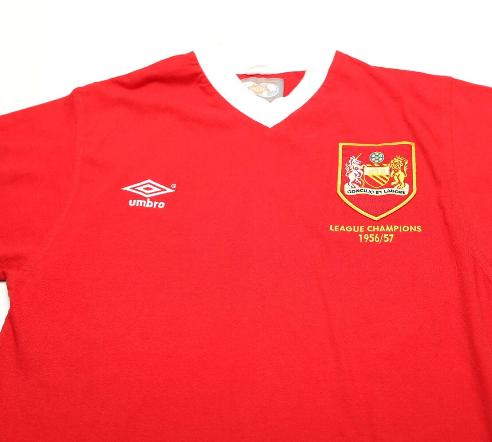 正規品　manchester united umbro ユニホーム ®️ 1956 retro Manchester United home shirt | Size M | Classic