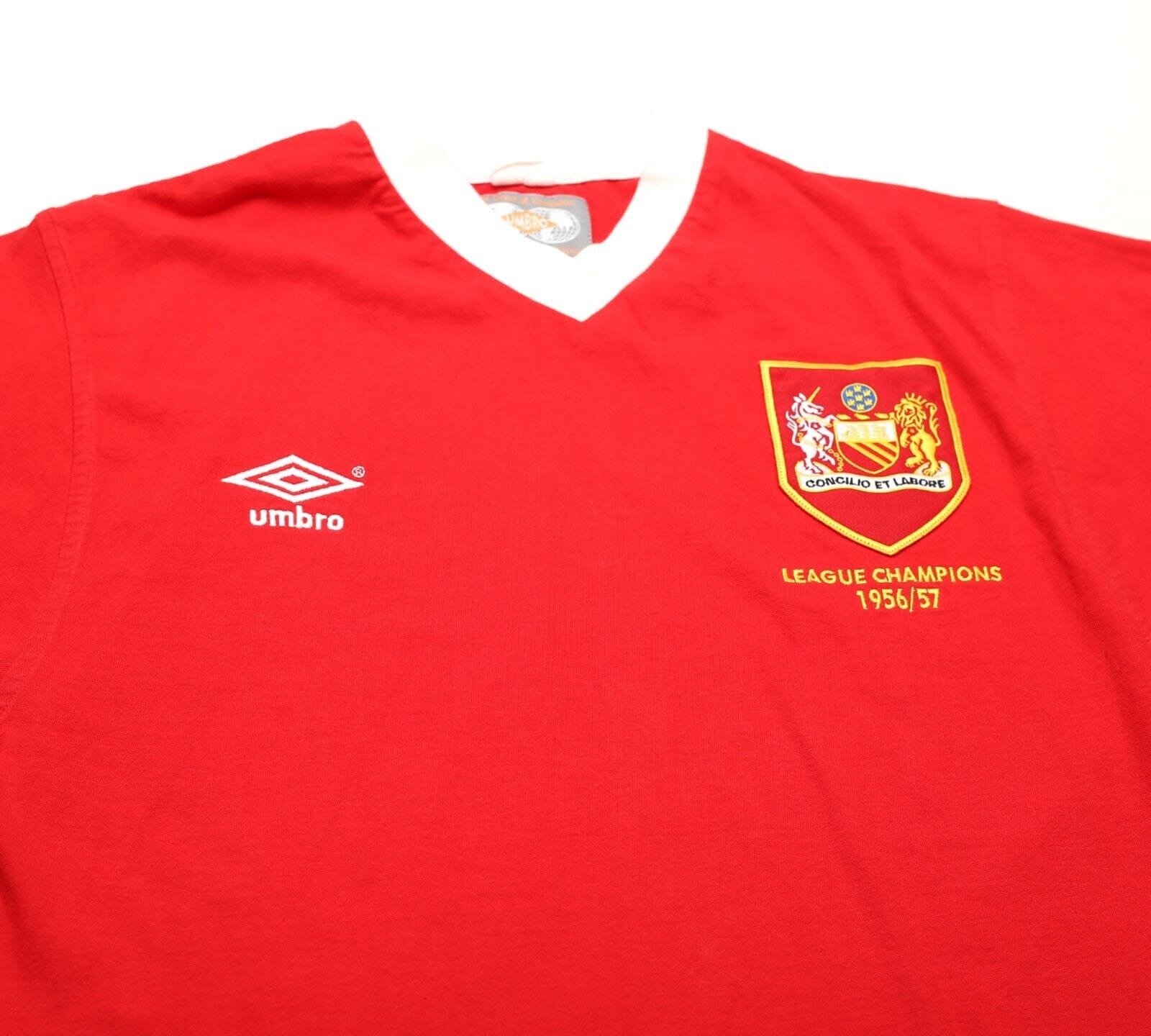 UMBRO× Manchester United 1956 retro Manchester United home shirt | Size M | Classic