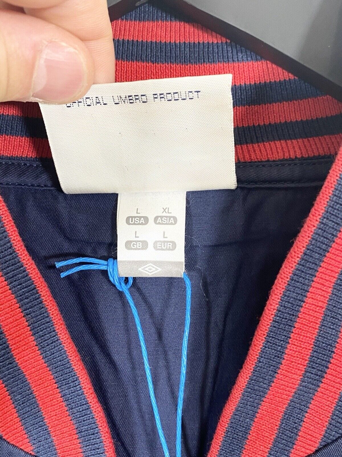 1966 Alf RAMSEY England Retro Umbro Football Track Top Jacket (L) BNWT World Cup