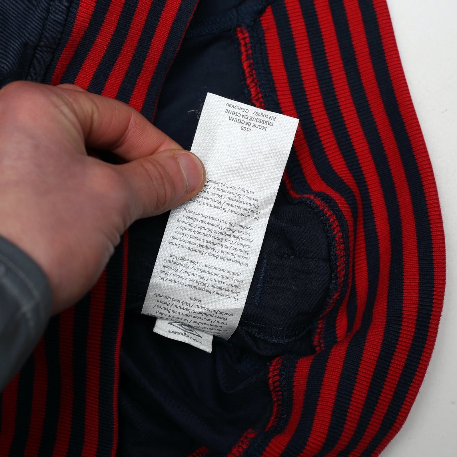 1966 Alf Ramsey England Retro Umbro Football Track Top Jacket (M) World Cup 66