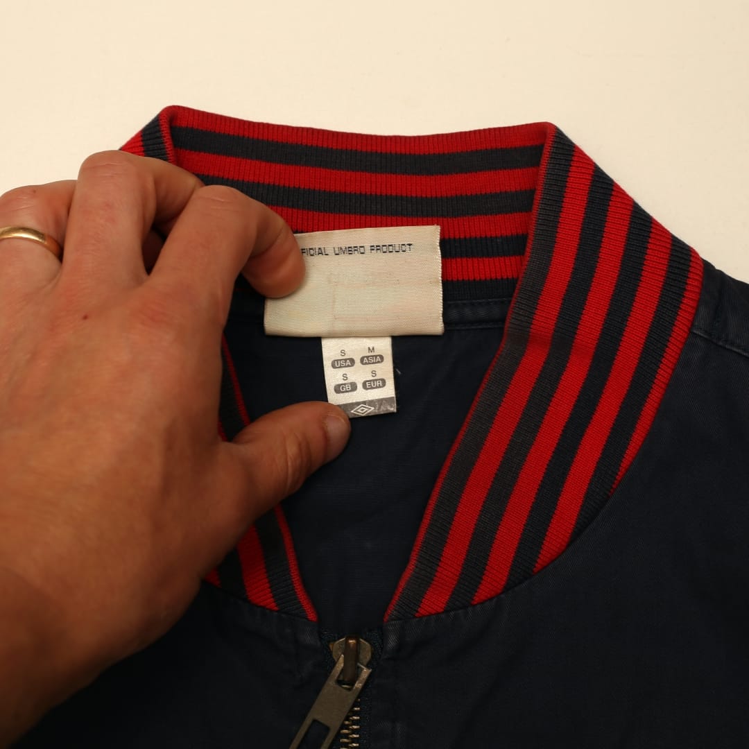 1966 Alf Ramsey England Retro Umbro Football Track Top Jacket (S) World Cup 66
