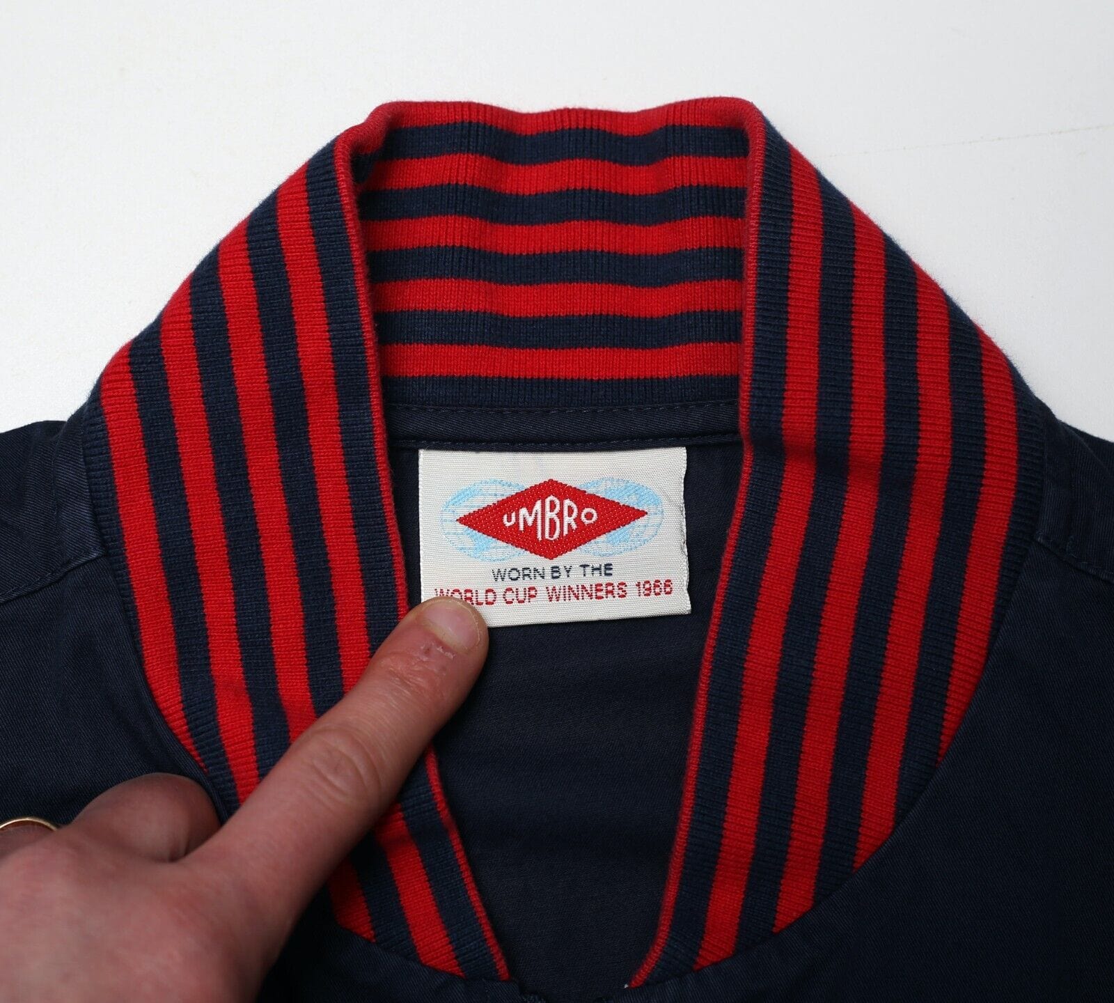 1966 Alf RAMSEY England Retro Umbro Football Track Top Jacket (S) World Cup 66