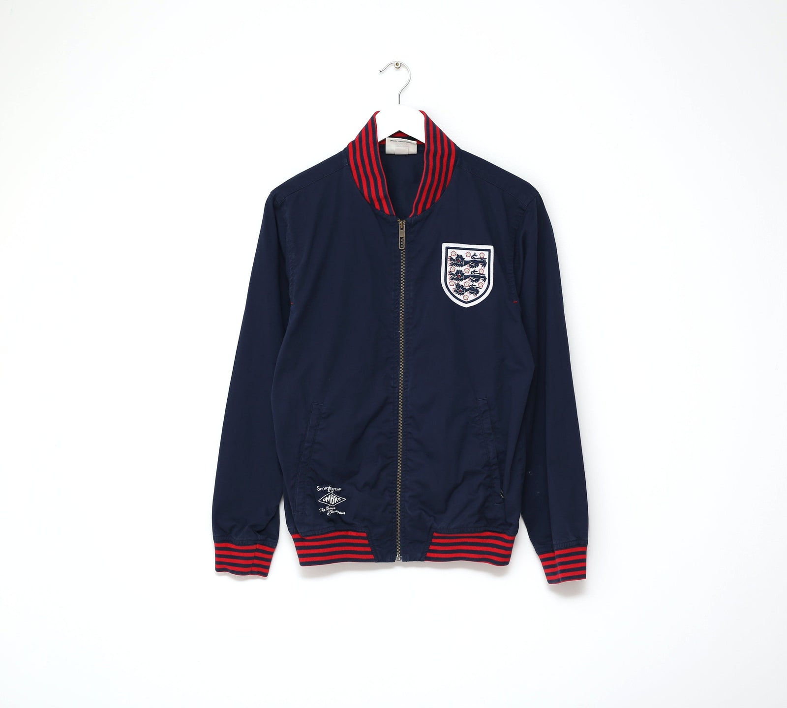 1966 Alf RAMSEY England Retro Umbro Football Track Top Jacket (S) World Cup 66