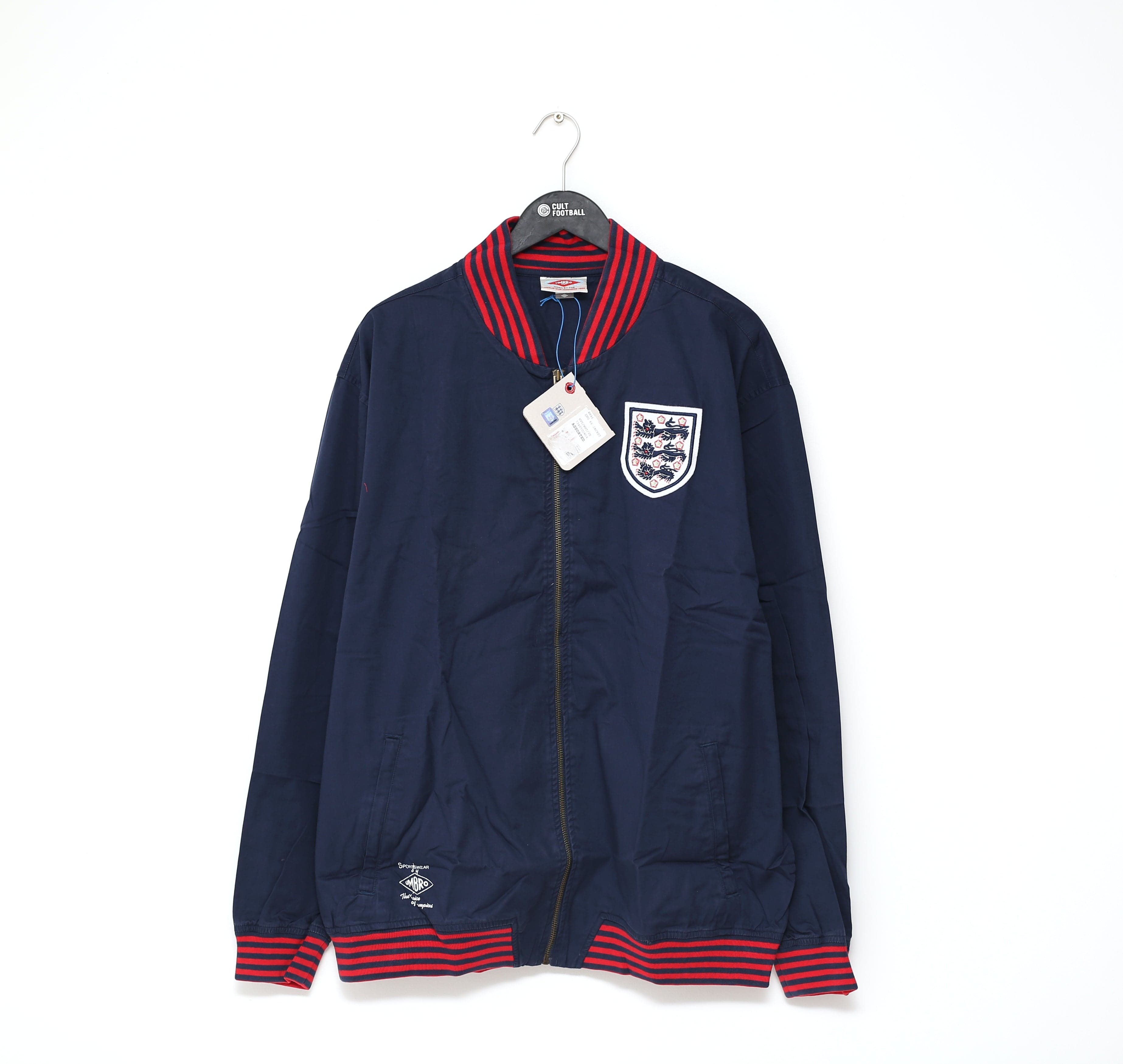 1966 Alf RAMSEY England Retro Umbro Football Track Top