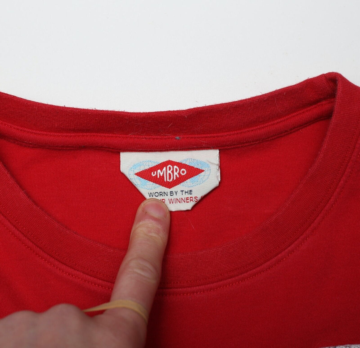 1966 Bobby CHARLTON #10 England Vintage Umbro Away LS Football Shirt (M/L)