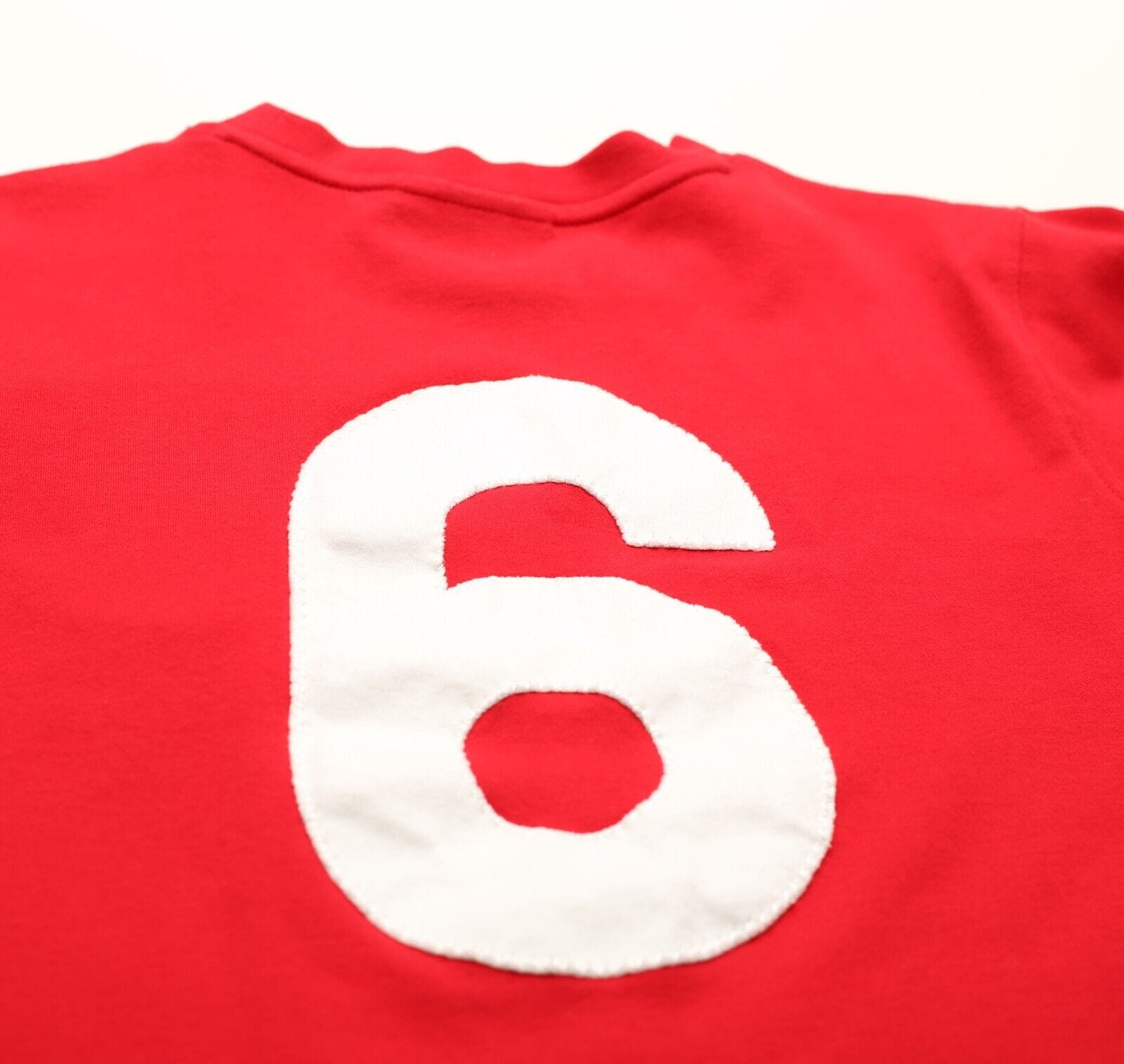 1966 Bobby MOORE #6 England Vintage Umbro Away LS Football Shirt (S) West Ham