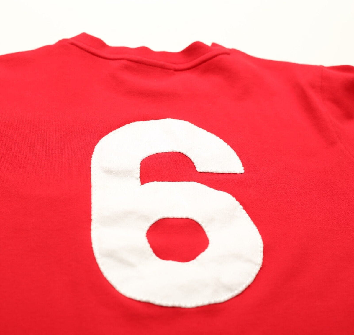 1966 Bobby MOORE #6 England Vintage Umbro Away LS Football Shirt (S) West Ham