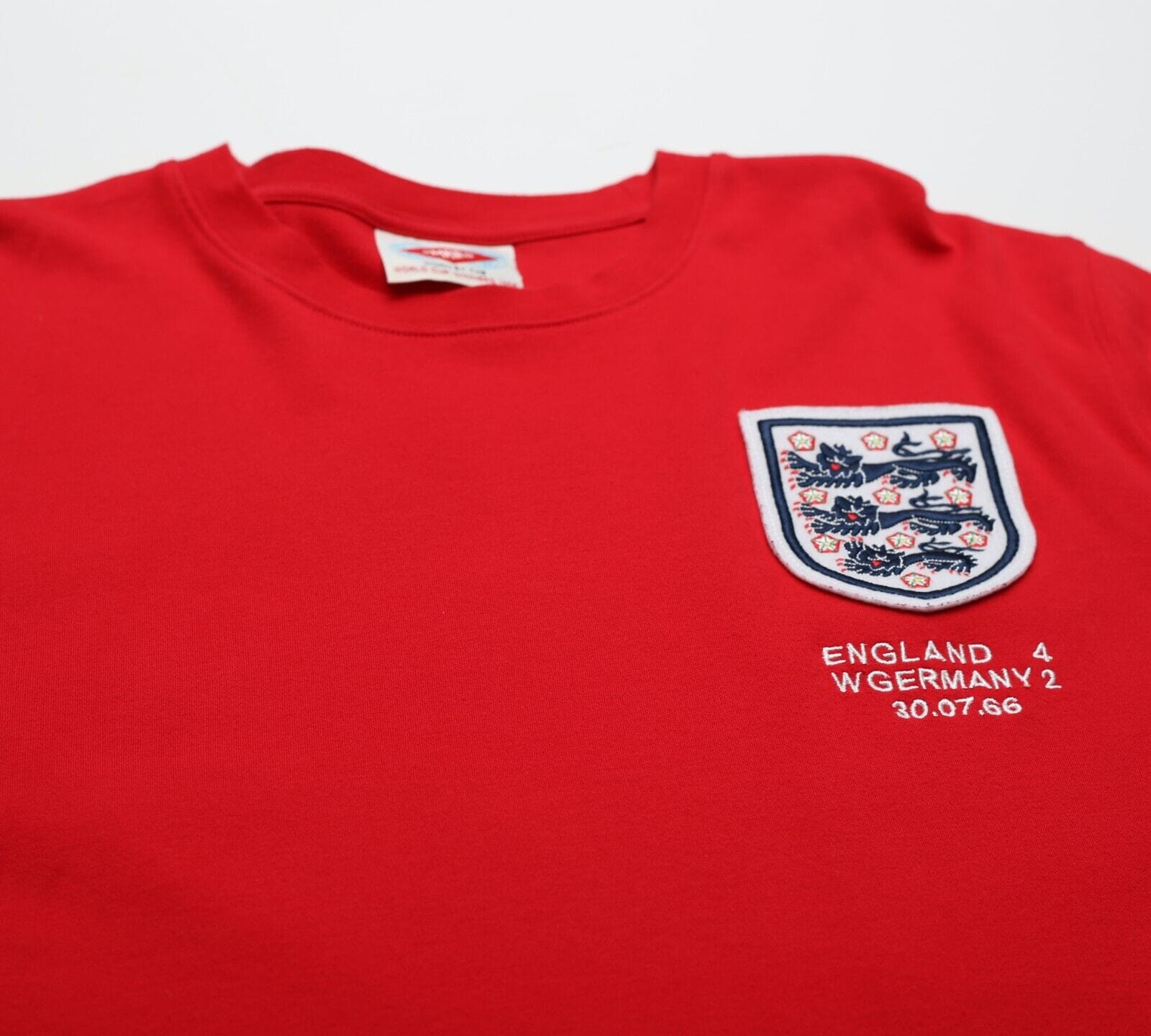 1966 Bobby MOORE #6 England Vintage Umbro Away LS Football Shirt (XL) West Ham