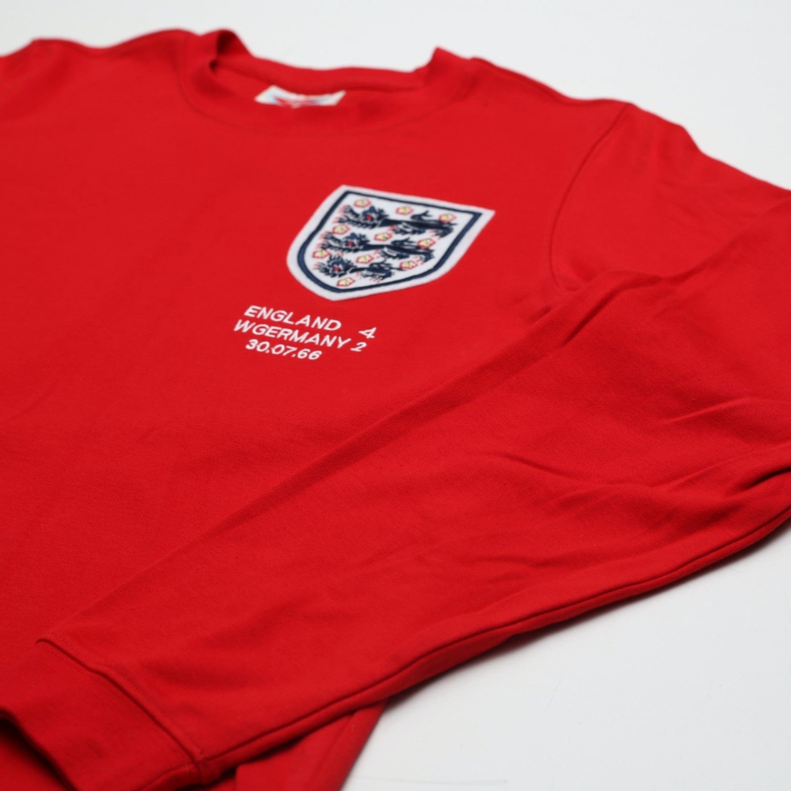 1966 England Reto Umbro World Cup 66 Long Sleeve Away Football Shirt (M)