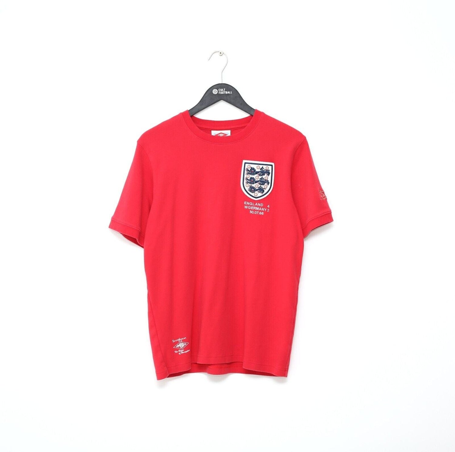 1966 ENGLAND Vintage Umbro Away Football Shirt (M/L) World Cup