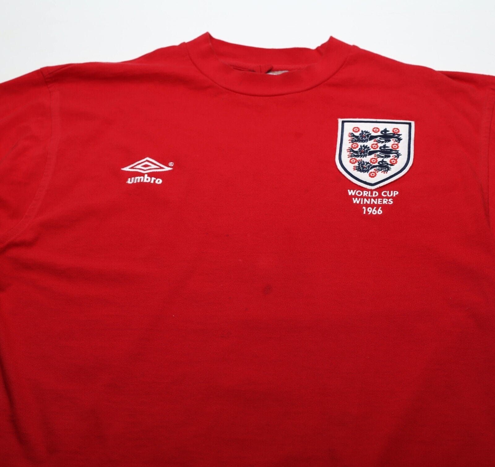 1966 ENGLAND Vintage Umbro Away LS Football Shirt (XL) World Cup Winners