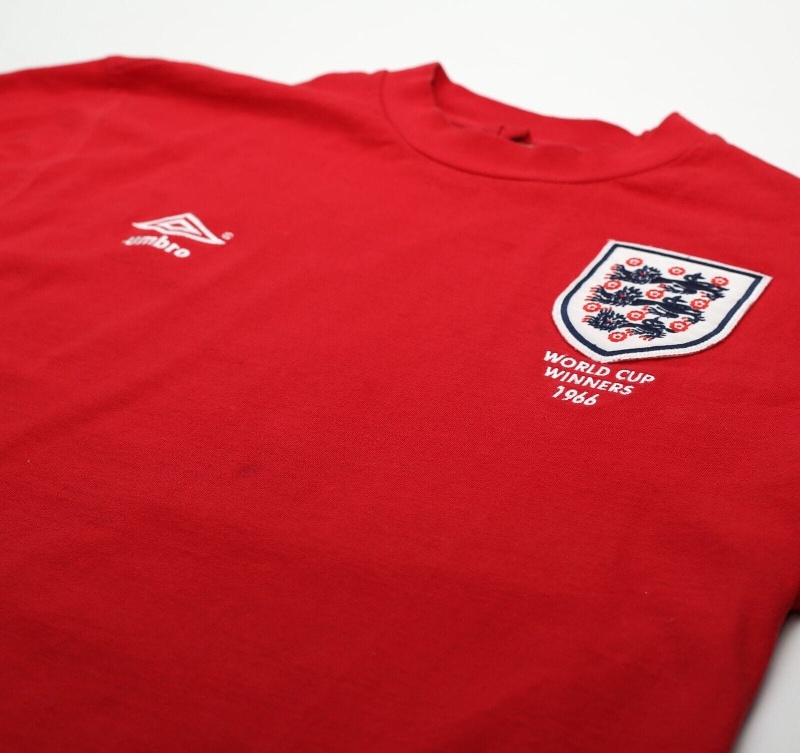 1966 ENGLAND Vintage Umbro Away LS Football Shirt (XL) World Cup Winners