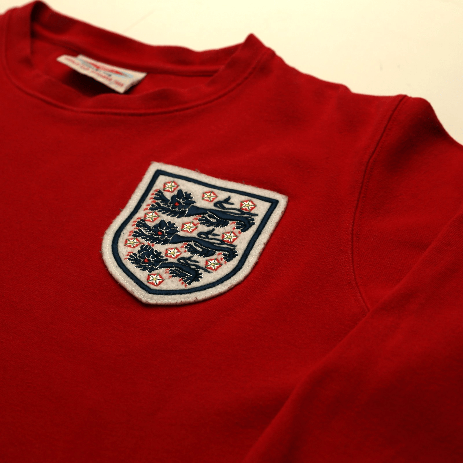 1966 Hurst #10 England Retro Umbro World Cup 66 L/S Away Football Shirt (S/M)