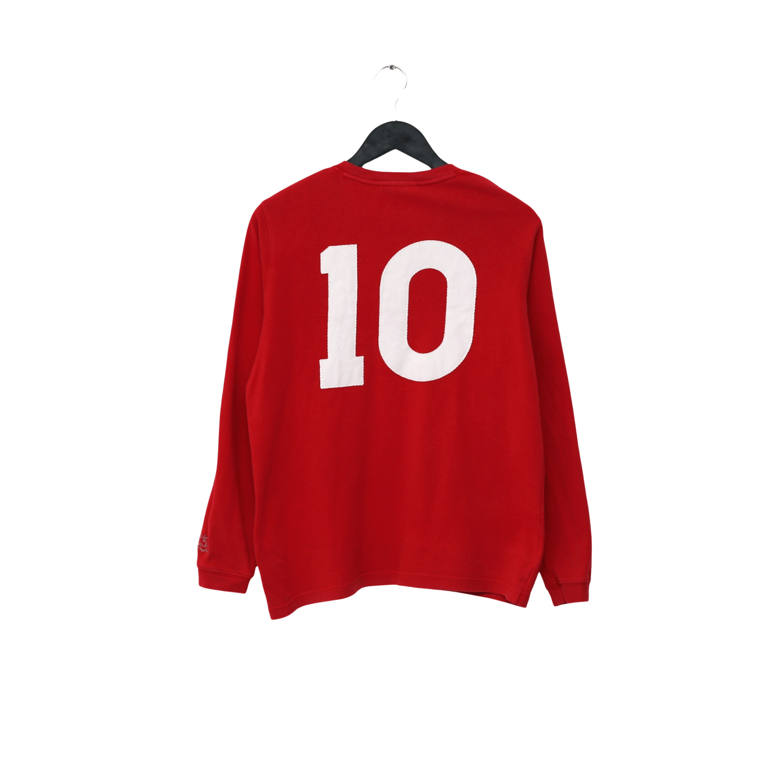 1966 Hurst #10 England Retro Umbro World Cup 66 L/S Away Football Shirt (S/M)