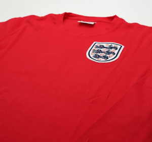 1966 HURST #10 England Vintage Retro Umbro Away LS Football Shirt (XXL) West Ham