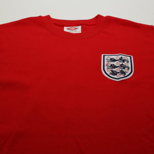 1966 Moore #6 England Retro Umbro Away LS Football Shirt (XL) BNWT