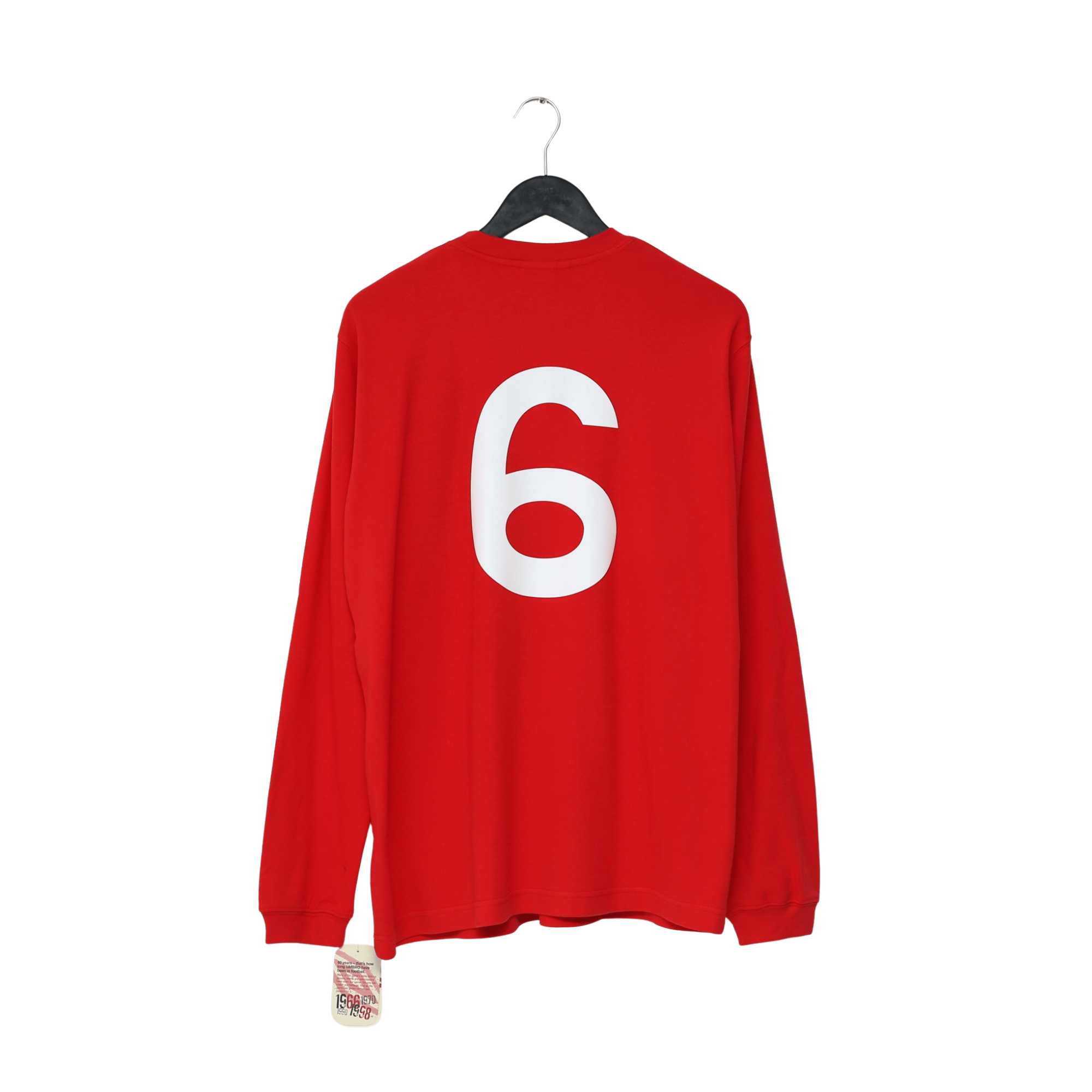 red england football shirt long sleeve