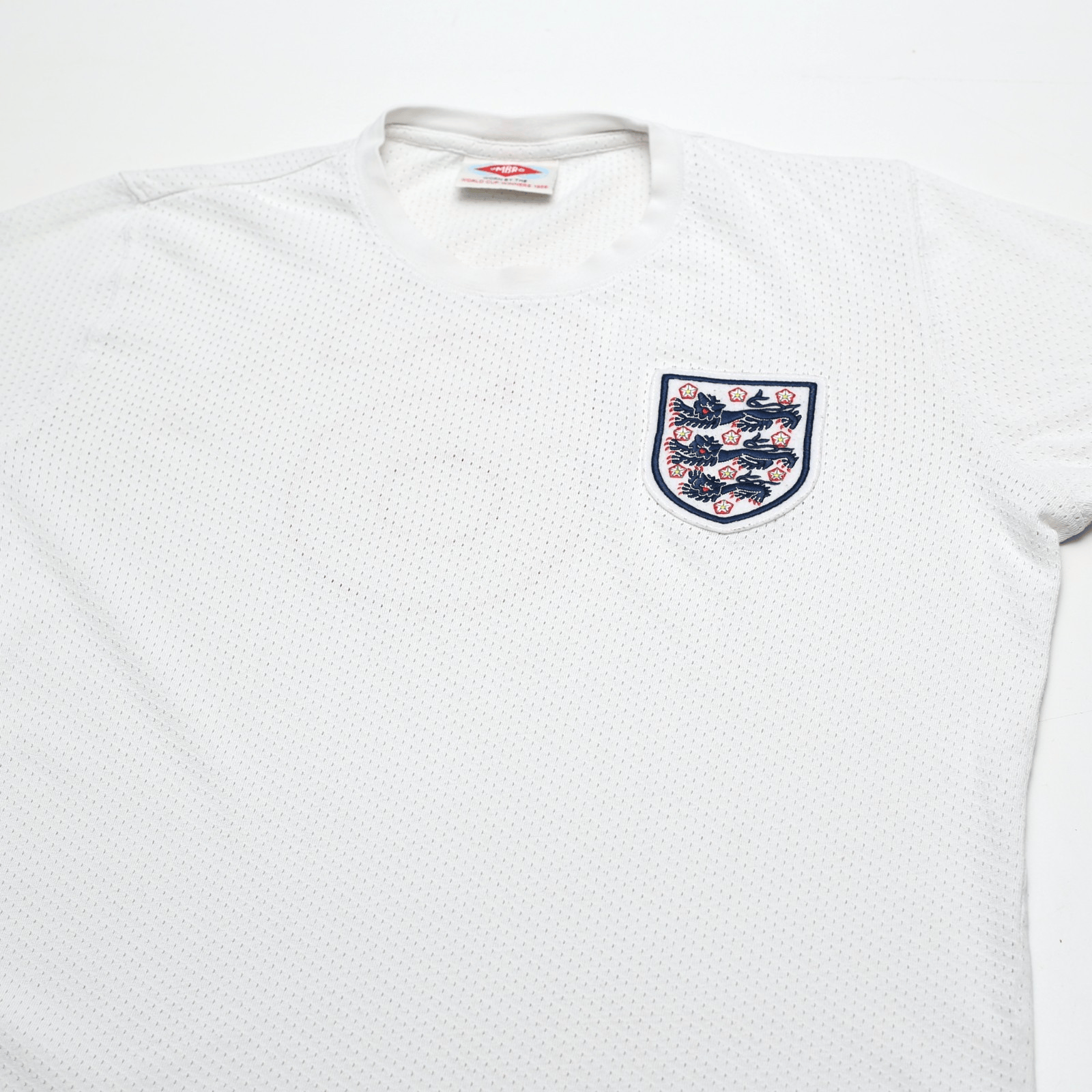1970 Bobby Moore #6 England Retro Umbro Home Football Shirt (L) Mexico 70 WC