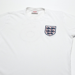 1970 Bobby Moore #6 England Retro Umbro Home Football Shirt (L) Mexico 70 WC