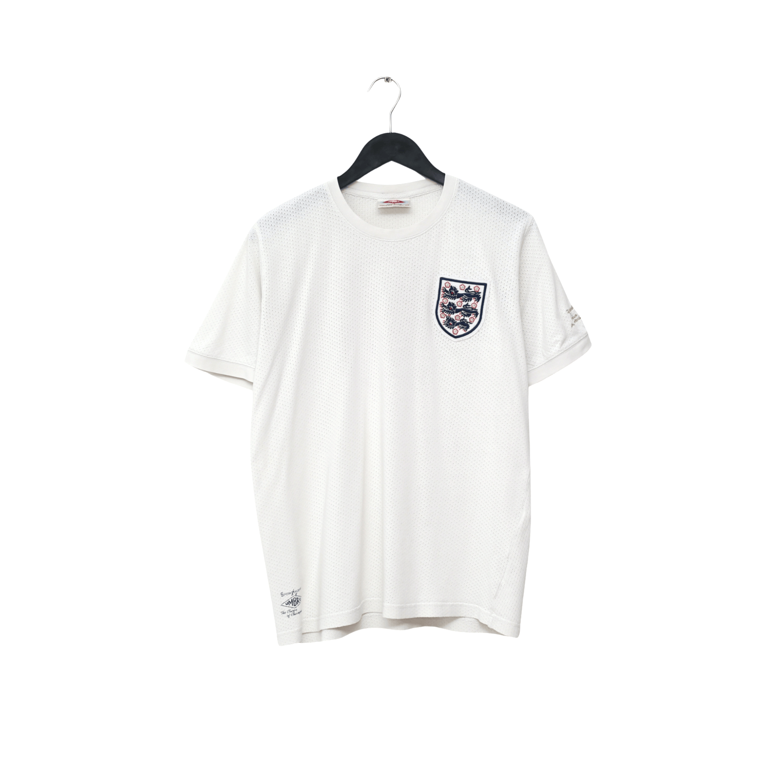 1970 Bobby Moore #6 England Retro Umbro Home Football Shirt (L) Mexico 70 WC