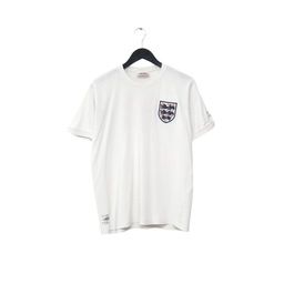 1970 Bobby Moore #6 England Retro Umbro Home Football Shirt (L) Mexico 70 WC