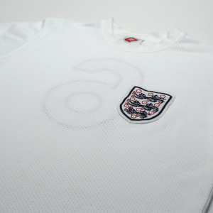 1970 Bobby Moore #6 England Retro Umbro Home Football Shirt (M/L) Mexico 70 WC